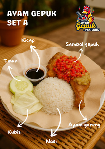 Ayam Gepuk Pak Junid Ayam Gepuk Pak Junid