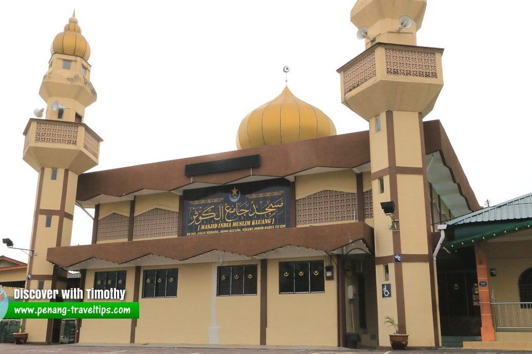 masjid india kluang