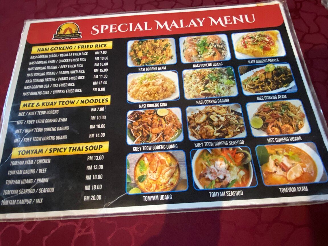 safa marwah restaurant pantai cenang