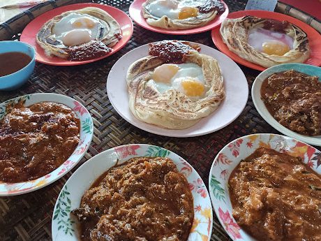 warong pak jabit roti canai dan capati berlauk